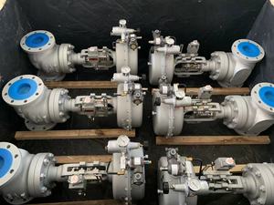 Vanne de régulation pneumatique à membrane Vanne de commande pneumatique en acier inoxydable avec positionneur Fisher Masoneilan Samson Flowserve - Product Image 6