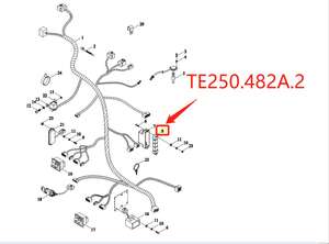 フォトン・ロヴォル農業機械・設備農業用トラクター用リレーボックスアセンブリ TE250.482A.2 - Product Image 2