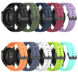 Correa Deportiva de Goma de 22 mm para Reloj Huawei GT6 GT5 <span class=keywords><strong>GT</strong></span> 4, Correa de Silicona para Reloj Garmin - Product Image 5