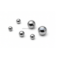 SDBALLS Lot de 100 billes de roulement en acier chromé AISI52100 de 9/32 pouces (7,144 mm) G10, en vrac, prêtes à être expédiées, billes de remplacement