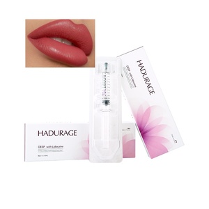 HADURAGE Deep 24mg 10ml Gel de Relleno Dérmico <span class=keywords><strong>Inyectable</strong></span> de Ácido Hialurónico <span class=keywords><strong>para</strong></span> <span class=keywords><strong>Labios</strong></span>, Nariz, Rostro y Arrugas Profundas, Fábrica OEM, ISO y CE, Venta al por Mayor - Product Image 2