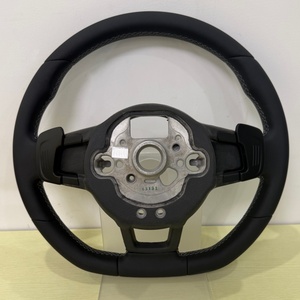 Volant en cuir OEM du fabricant pour Volkswagen VW GTE <span class=keywords><strong>Golf</strong></span> 4R <span class=keywords><strong>R6</strong></span> MK7 Tiguan Polo Jetta - Product Image 4