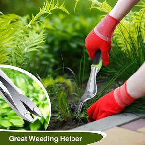 Herramienta desmalezadora manual para jardín, herramienta para remover malas hierbas con mango ergonómico para eliminación de malezas y trasplante en tierras de cultivo - Product Image 5
