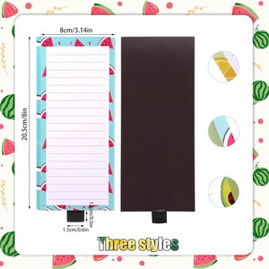 <span class=keywords><strong>Bloc</strong></span>-<span class=keywords><strong>notes</strong></span> magnétique personnalisé de 50 pages pour liste d'épicerie, étiquettes privées, <span class=keywords><strong>bloc</strong></span>-<span class=keywords><strong>notes</strong></span> adhésif magnétique pour écrire, feuilles mobiles, pour cadeau - Product Image 4