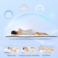 Vente en gros en usine Matelas de massage par compression d'air avec lit de massage de yoga pliable chauffant pour la relaxation du sommeil