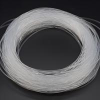 Cable óptico luminoso de lado sólido con equipo de fibra óptica POF transparente de emisión de luz lateral brillante