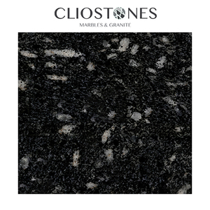 Granit d'Assouan noir au design moderne avec finition de surface polie à pois blancs pour une utilisation en villa - Product Image 4