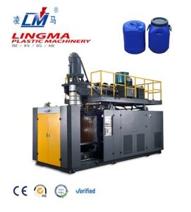 Machine de soufflage par extrusion automatique pour bidons en HDPE PVC PP 20L 30L <span class=keywords><strong>50L</strong></span> Modèle QCM-90-60L Lingma - Product Image 1