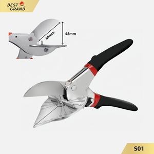 Angle <strong>Shear</strong> 45-135 Degree Miter Cutter Hand <strong>Shear</strong> <strong>Mitre</strong> Scissor Siding Wire Duct Cutter PVC PE Plastic Pipe Hose Scissors Cut