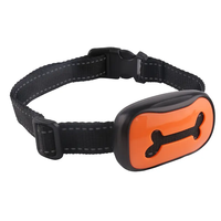 Harga pabrik sensor pintar pelatihan otomatis menghentikan menggonggong getaran isi ulang tidak ada kejutan kerah anti kulit anjing