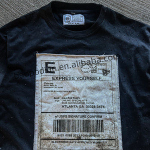 Biểu <span class=keywords><strong>T</strong></span>ượng <span class=keywords><strong>T</strong></span>ùy Chỉnh Heavyweight Bông Đính Thêu <span class=keywords><strong>T</strong></span>-<span class=keywords><strong>Shirt</strong></span> Rửa Thạch Nguyên Liệu Hem Boxy Cắ<span class=keywords><strong>t</strong></span> Cổ Điển Ngắn Tay Áo <span class=keywords><strong>T</strong></span>-<span class=keywords><strong>Shirt</strong></span> - Product Image 2