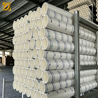 Tuyaux gris en PVC-U stabilisés aux UV, durables, résistants à la corrosion, faciles à installer, pour drainage extérieur en usine – Prix usine