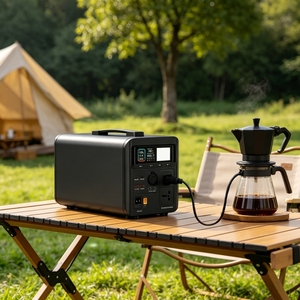 Estación de Energía Portátil con Batería de Respaldo LiFePO4 y MPPT Solar de 1200W para Hogar, Camping, Emergencias y Suministro de Energía para Automóvil - Product Image 4