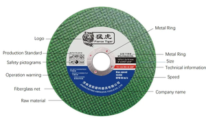 Disco de Corte de 115*1.<span class=keywords><strong>2</strong></span>*22mm, 4 1/<span class=keywords><strong>2</strong></span> Pulgadas, <span class=keywords><strong>Discos</strong></span> de Corte para Metal y Acero Inoxidable, 4.5 Pulgadas - Product Image 5