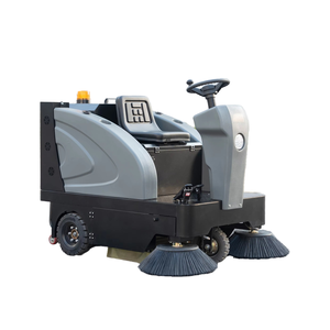 Spazzatrice <span class=keywords><strong>Industriale</strong></span> Elettrica Cavalcabile per <span class=keywords><strong>Pulizia</strong></span> Stradale con Tramoggia Grande per Carichi Pesanti - Product Image 1