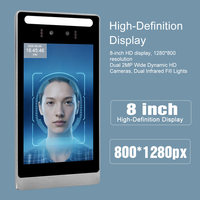 Máquina de Control de Asistencia Biométrica Android Disponible en Varios Idiomas, Reconocimiento Facial, Control de Acceso por Vena de la Palma con SDK API Abierto