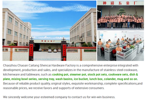 <span class=keywords><strong>Set</strong></span> di pentole da cucina in acciaio inox da campeggio con manici pieghevoli <span class=keywords><strong>set</strong></span> di pentole da cucina all'aperto - Product Image 6