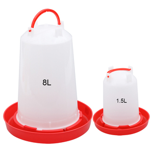 Nhà Máy Đầy Đủ Đặt <span class=keywords><strong>Hen</strong></span> Lồng Động Vật Người Uống Nước Máng Cho Tự Động Chuông Nước Uống - Product Image 1