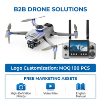 Mini Drone P51 Prix Usine Caméra HD 1080P WiFi 5G FPV Quadricoptère RC Pliable Sans Balais Évitement d'Obstacles Logo Personnalisé Vente en Gros