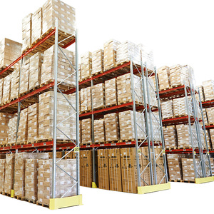 Heavy Duty Pallet Racks <b>Blue</b> 1200mm x 1000mm Cold Rolled Steel Warehouse Storage Rack Multi <b>Layer</b> Thickened - Product Image 2