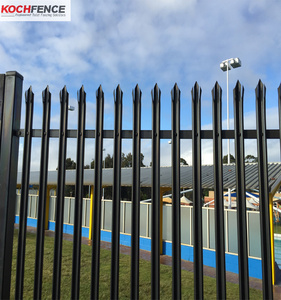 Bán Buôn Châu Âu Palisade Hàng Rào Góc Thanh Sắt Palisade Hàng Rào Và Cổng Cho Vườn - Product Image 6