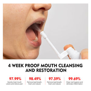 OEM 25ml <span class=keywords><strong>Spray</strong></span> de soulagement de la bouche Ulcères buccaux Caries dentaires Saignement des gencives Soulagement de la bouche <span class=keywords><strong>Spray</strong></span> nettoyant - Product Image 4
