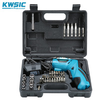 Tournevis électrique sans fil 110V-230V, 47 embouts, mini tournevis de précision, usage industriel, couple 4N*M, garantie 3 ans