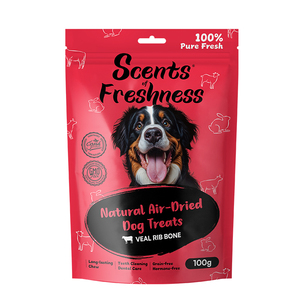 Les fabricants OEM vendent directement des friandises lyophilisées pour chiens produits naturels sans ajouter de viande de côte de veau à mâcher pour animaux de compagnie - Product Image 1
