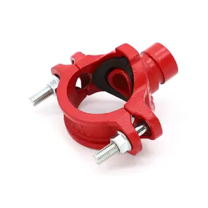 Clamp Rohrbeschläge Edelstahl Eisen OEM Rot rund ASTM Guss 3 Jahre Schlauchzubehör Flansch 3000 Psi Adapter gleich EATHU