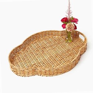 Cesti Vuoti per Frutta, Decorazioni, Fioriere Quadrate in Vimini da Appendere, Cesti Regalo, Borse in Pelle Vegana, Cesto per Abbigliamento da Uomo - Product Image 4
