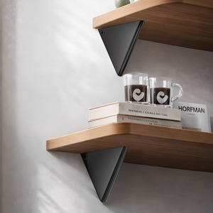 Leves Triangular Shelf Support Aluminum Alloy Wall-Mounted <b>Bracket</b> For Indoor Storage Rack - Product Image 1