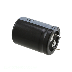 คาปาซิเตอร์ช่อง100 uF 20% 400V ช่อง TH ELH107M400AQ2AA 100 uF - Product Image 1