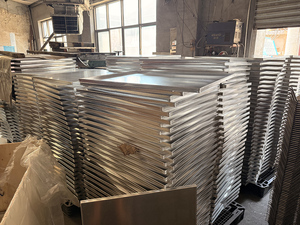 Formato su misura saldatura <span class=keywords><strong>teglia</strong></span> in <span class=keywords><strong>alluminio</strong></span> con doppio bordo, <span class=keywords><strong>teglia</strong></span> da forno - Product Image 6