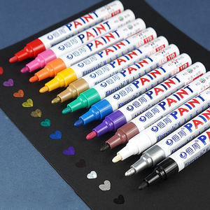 Bureau à domicile métal verre pierre stèle remplissage de pneu réparation à base d'huile <span class=keywords><strong>retouche</strong></span> <span class=keywords><strong>peinture</strong></span> stylos marqueurs stylos marqueurs pour Art permanent - Product Image 1