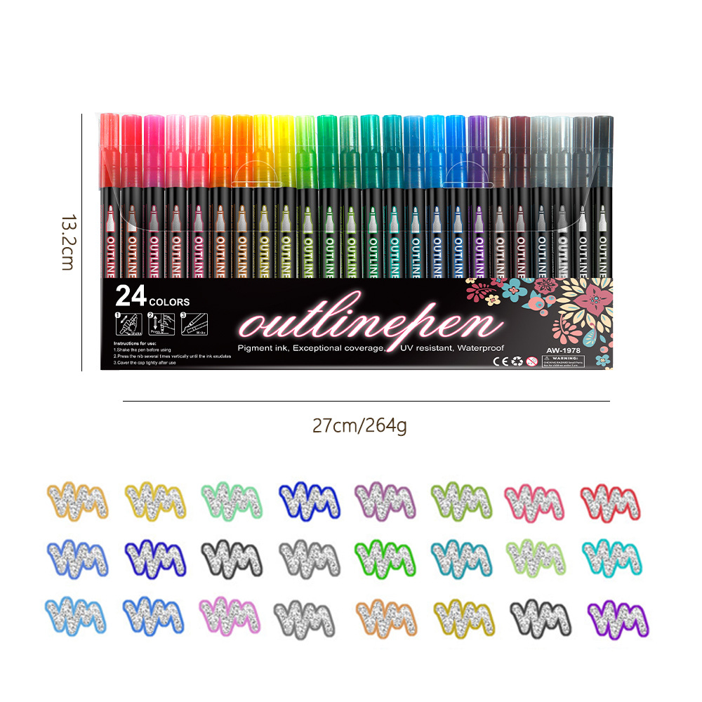 24 couleurs