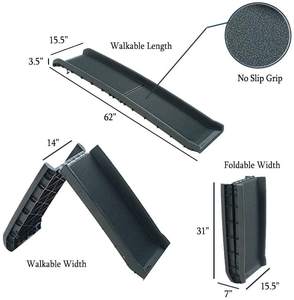 गैर पर्ची पालतू जानवर Foldable कुत्ते रैंप के लिए कार पिल्लों - Product Image 3