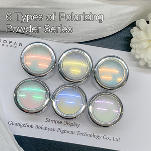 Poudre pigmentée caméléon 40 µm, pigment chromé à effet changeant multi-angles pour ongles, poudre irisée aurore boréale pour n - Product Image 6