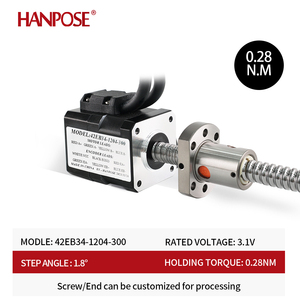 Moteur pas à pas à boucle fermée NEMA17 42EB34/40/48/60-1204+CL42 Moteur pas à pas à vis à billes 2A 0.3N.M Driver pour machines médicales 3D - Product Image 2