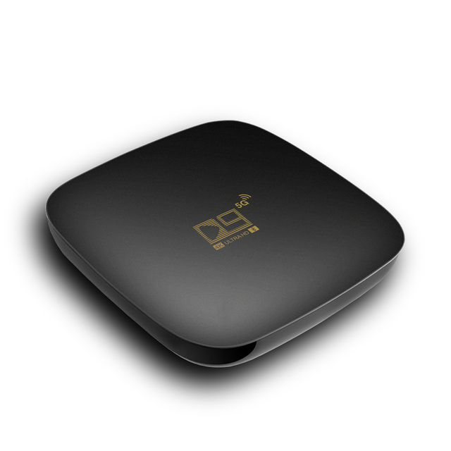4K HD D9 Smart TV Box Android 10 Amlogic S905L2 Bluetooth 4.1 Quad Core 2.4G 5G Dand Wifi Kodi 18.1 Set Top Box Factory