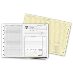 Conception <span class=keywords><strong>et</strong></span> personnalisation gratuites de papier autocopiant NCR pour l'impression de factures informatiques, de reçus, de menus <span class=keywords><strong>et</strong></span> de carnets de comptes. - Product Image 5