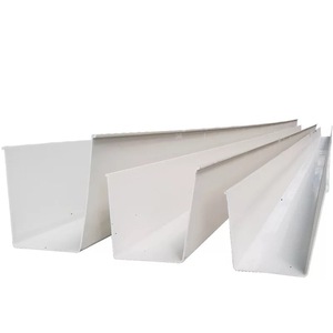Système de gouttière de toit en <span class=keywords><strong>PVC</strong></span> moderne, tuyau d'eau <span class=keywords><strong>rectangulaire</strong></span> pour le drainage dans les jardins, les hôtels et les applications extérieures - Meilleur prix ! - Product Image 6
