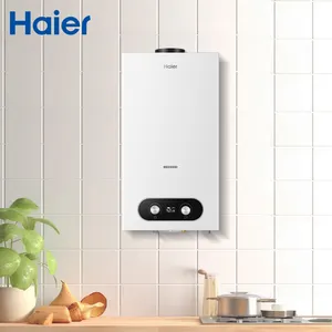 Haier thép không gỉ cơ khí Kiểm Soát Trung Quốc nóng bán tốt nhất chào đón thời trang tankless ngay lập tức khí đốt tự nhiên Máy nước nóng