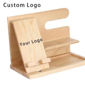 Handmade Wooden <b>Watch</b> and Key Holder with Custom Logo for Business Promotion - Product Image 5