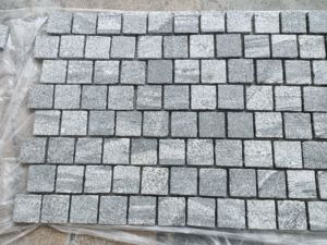 Tự nhiên chia cạnh lát đá pavers lưới đá cuội đá cũ mỏ đá hoa cương tưởng tượng khối gạch mô hình bề mặt flamed - Product Image 6
