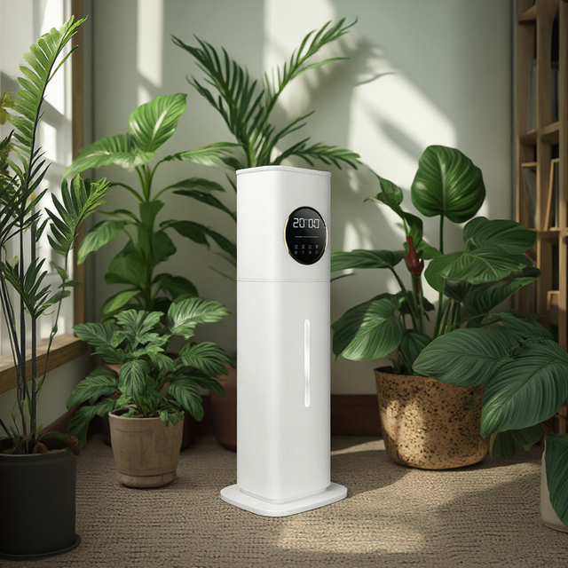 Plant Humidifier 8L Reptile Fogger Mister with Precise Temp Humidity Probe Air Smart Humidifier in Plant Tent Greenhouse