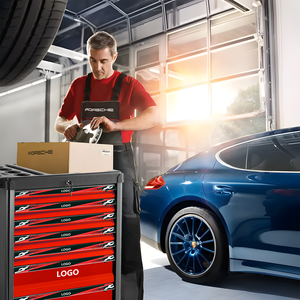 Vente flash : Coffret <span class=keywords><strong>à</strong></span> <span class=keywords><strong>outils</strong></span> roulant portable, boîte <span class=keywords><strong>à</strong></span> <span class=keywords><strong>outils</strong></span> de mécanicien en fer mobile avec tiroirs, chariot de rangement pour garage - Product Image 6