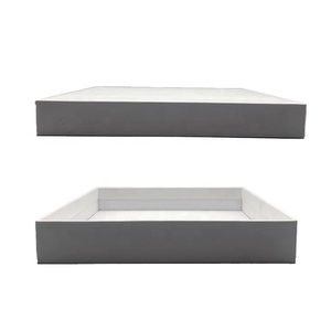 Sang Trọng Cao Cấp Cứng Nhắc Hộp Quà Tặng Cho Các Sản Phẩm Dưỡng Da Trên Dưới Giấy Bao Bì Miếng Bọt Biển Vật Liệu Tái Chế Hai Mảnh Cơ Sở Nắp - Product Image 4