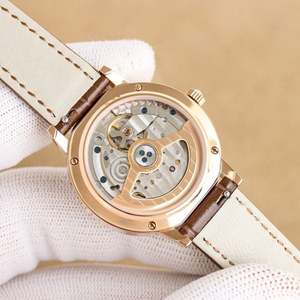 Reloj Deportivo Multifuncional para Mujer, Elegante y Sencillo, Movimiento Mecánico Totalmente Automático, Romántico, con Indicador de Reserva de Energía, Acero Inoxidable - Product Image 4