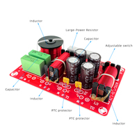 300W 2 aigus 1 basse haut-parleur haut bas filtre diviseur de fréquence carte séparée passif Audio Crossover 3 voies réseau 3311