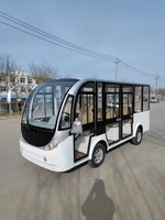 Nouveau véhicule électrique de tourisme, véhicule de transport pour sites touristiques, entièrement fermé, convertible, patrouilleur à quatre roues